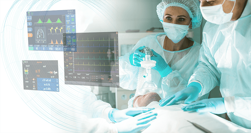 Integration most of our products for better patient monitoring during anesthesia Integration most of our products for better patient monitoring during anesthesia
